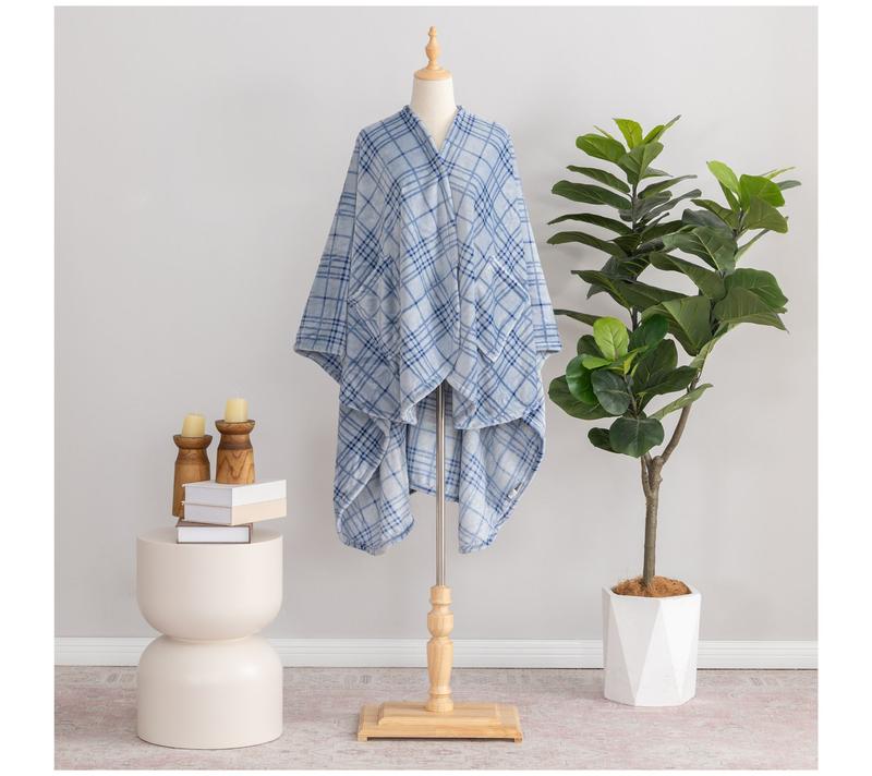 Plush Wearable Throw Blanket