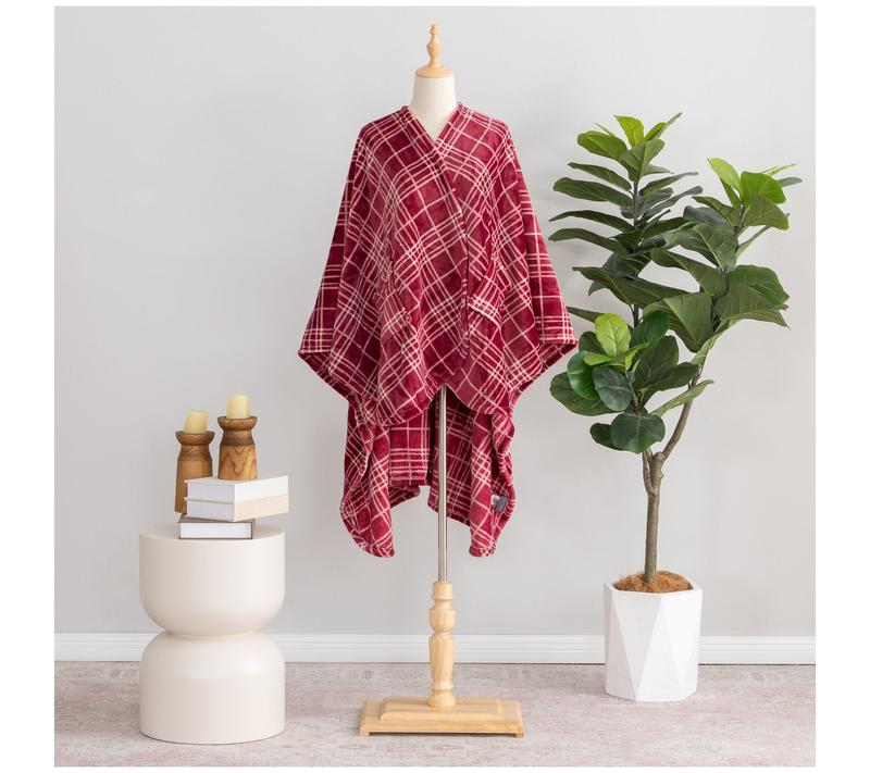 Plush Wearable Throw Blanket
