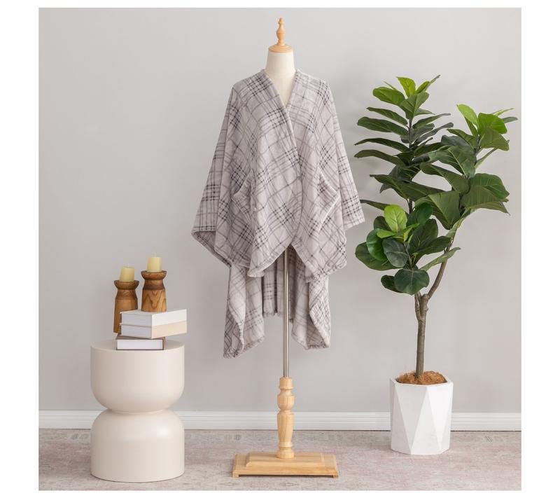 Plush Wearable Throw Blanket