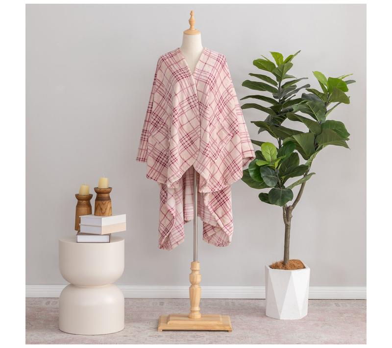 Plush Wearable Throw Blanket