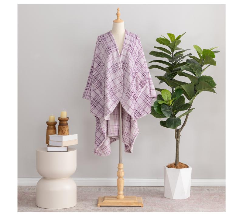Plush Wearable Throw Blanket